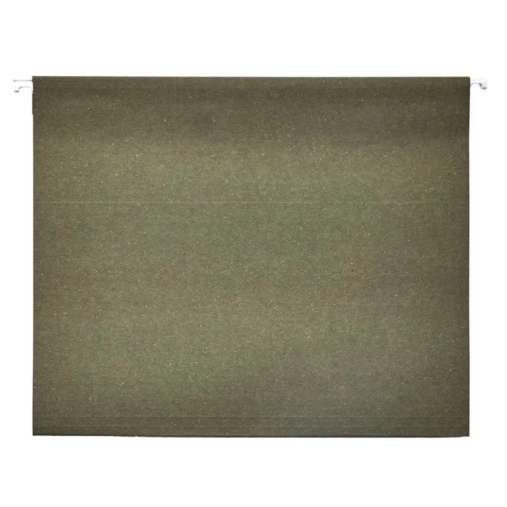 Green Hanging File Folders with Adjustable Tabs (Pack of 25)